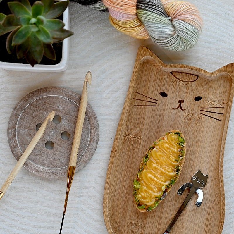 Bamboo Interchangeable Tunisian Crochet Hook - Image 5