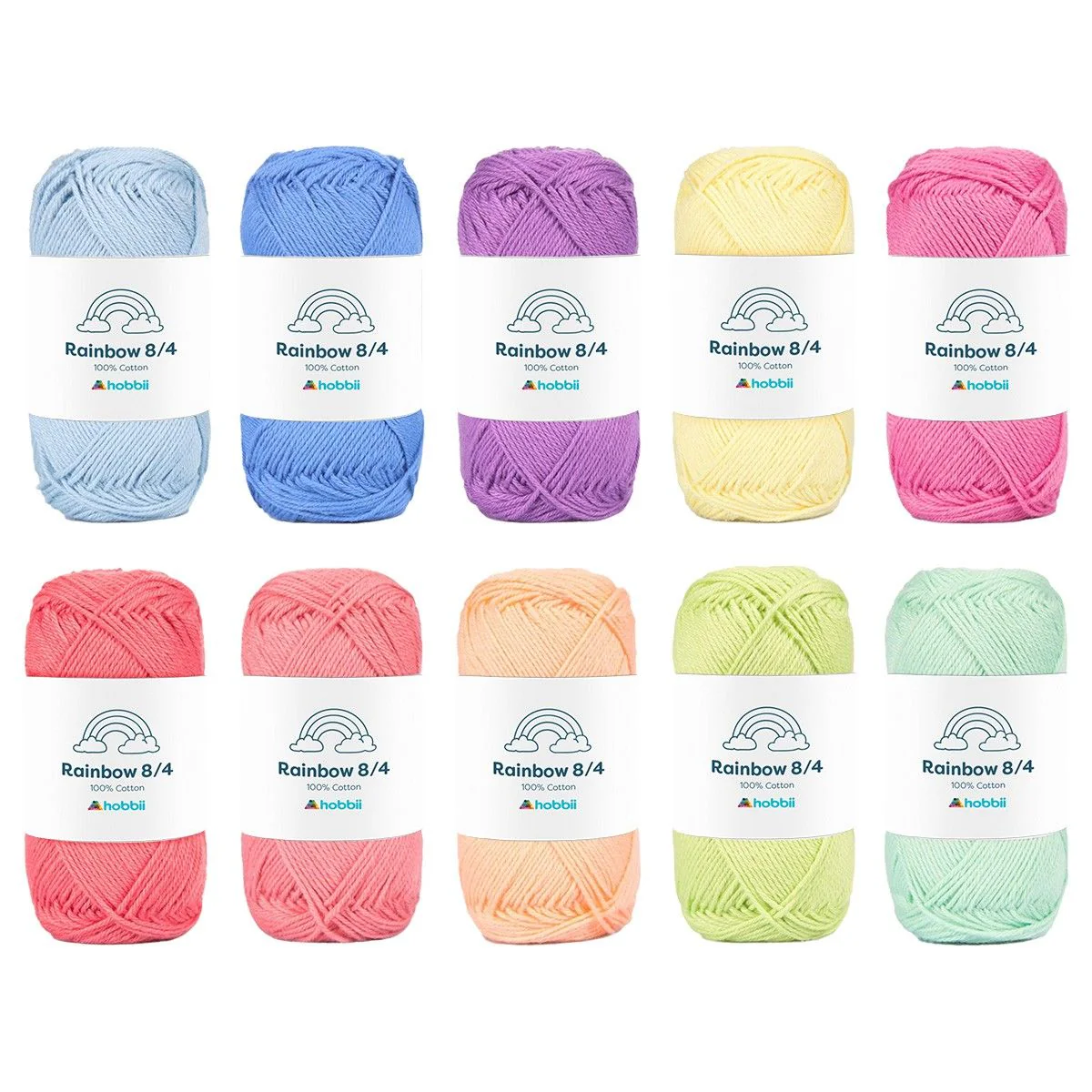 Rainbow Cotton 8/4 Color Pack - Image 11