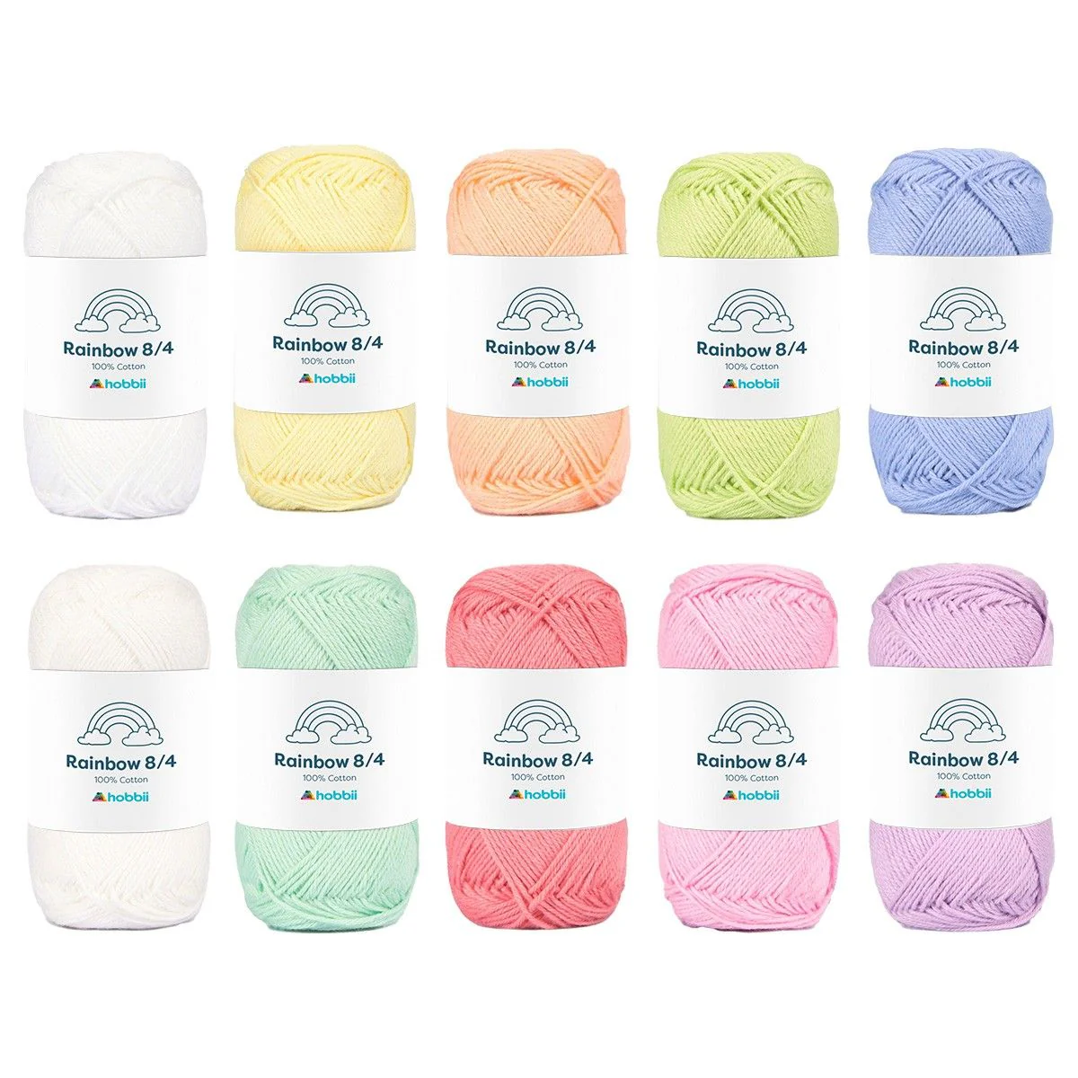 Rainbow Cotton 8/4 Color Pack - Image 9