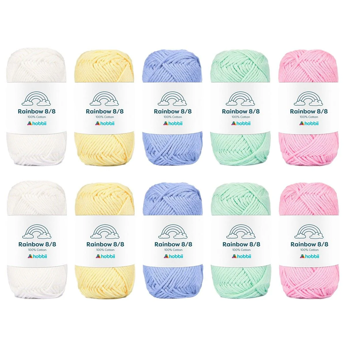 Rainbow Cotton 8/8 Color Pack - Image 11