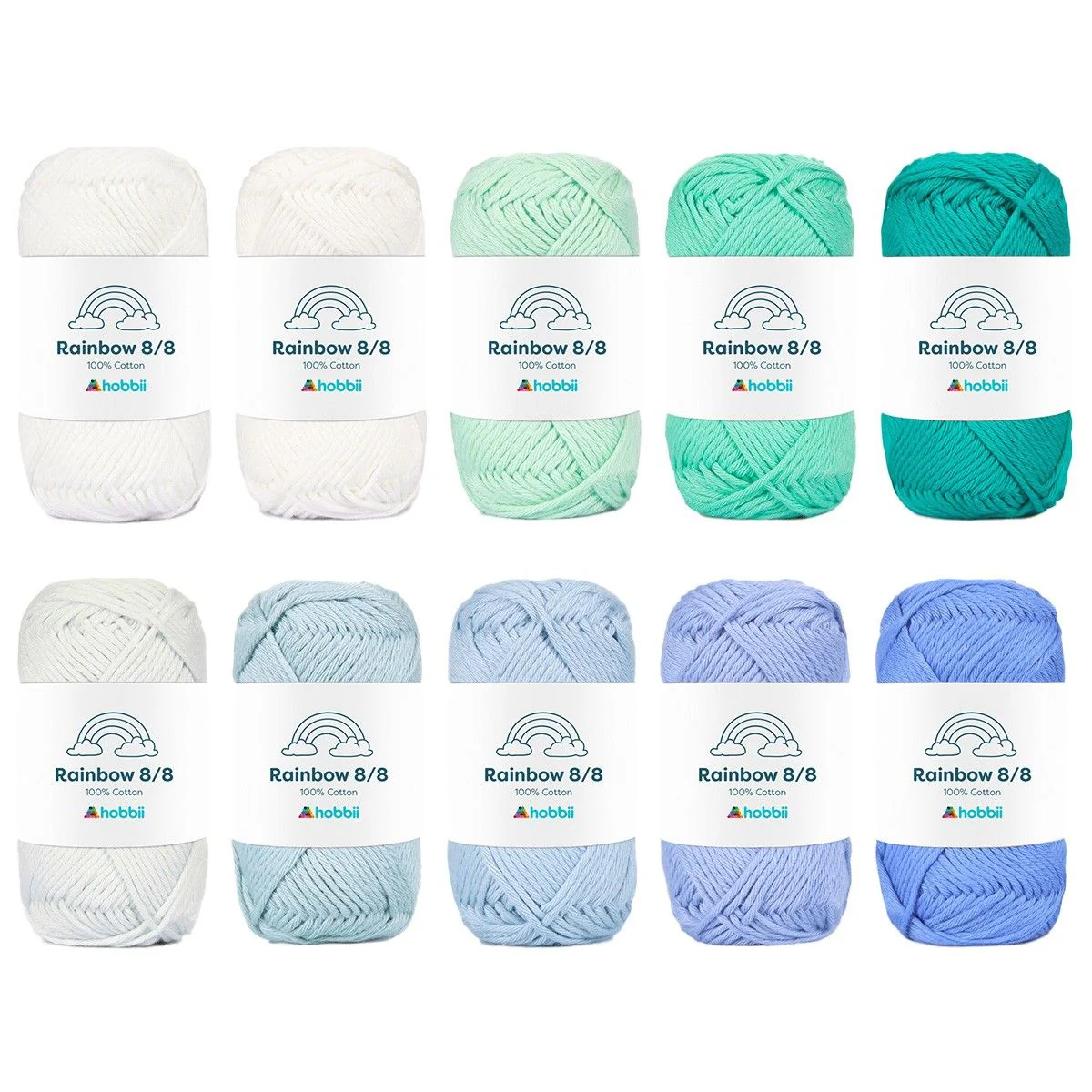 Rainbow Cotton 8/8 Color Pack - Image 14