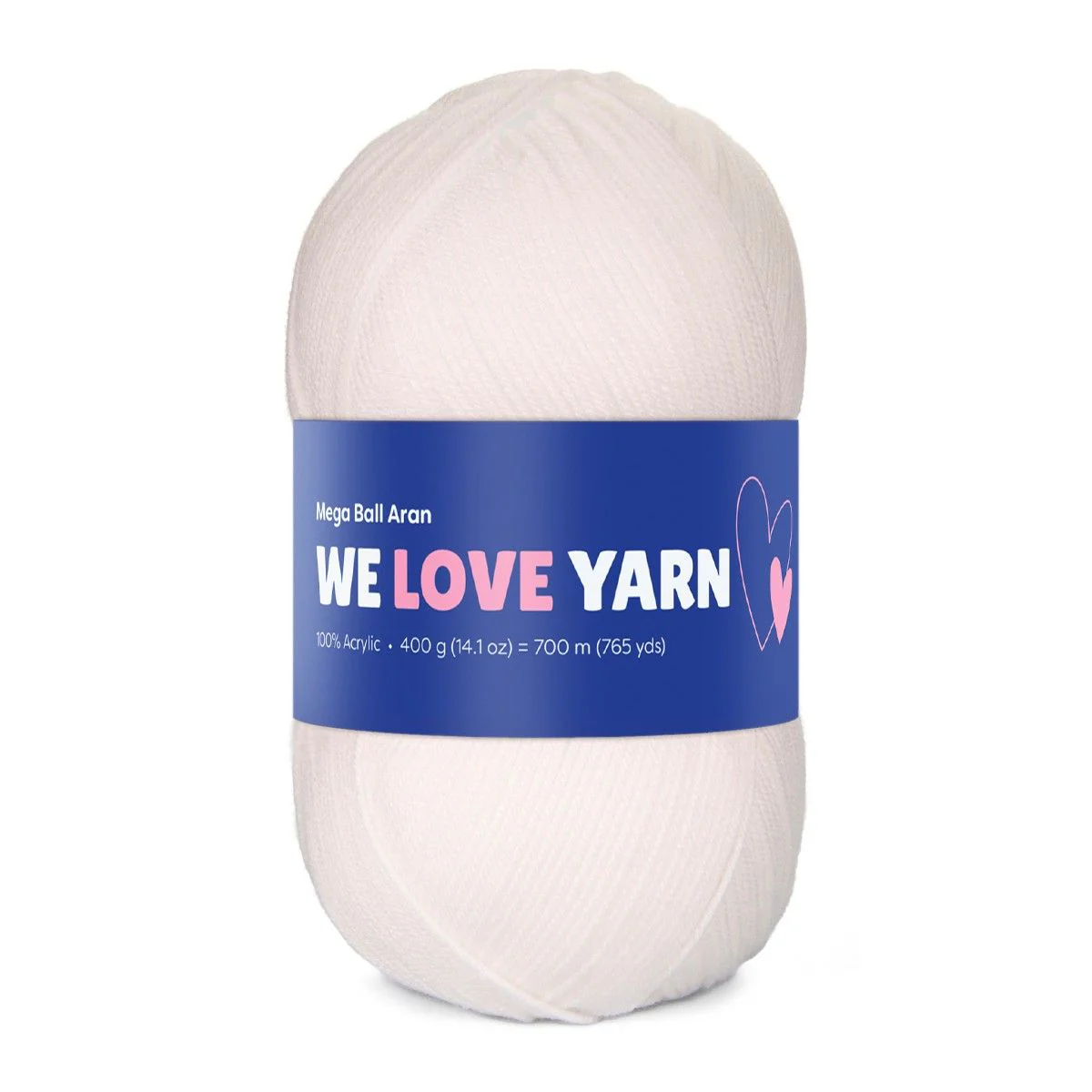 Mega Ball Aran 400 g (14.1 oz) - Image 4