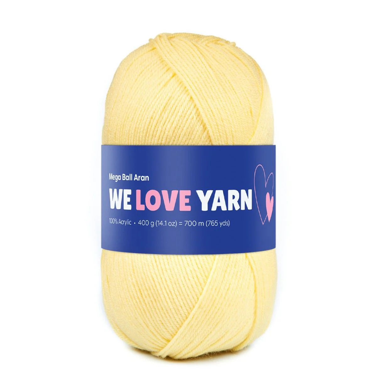 Mega Ball Aran 400 g (14.1 oz) - Image 6