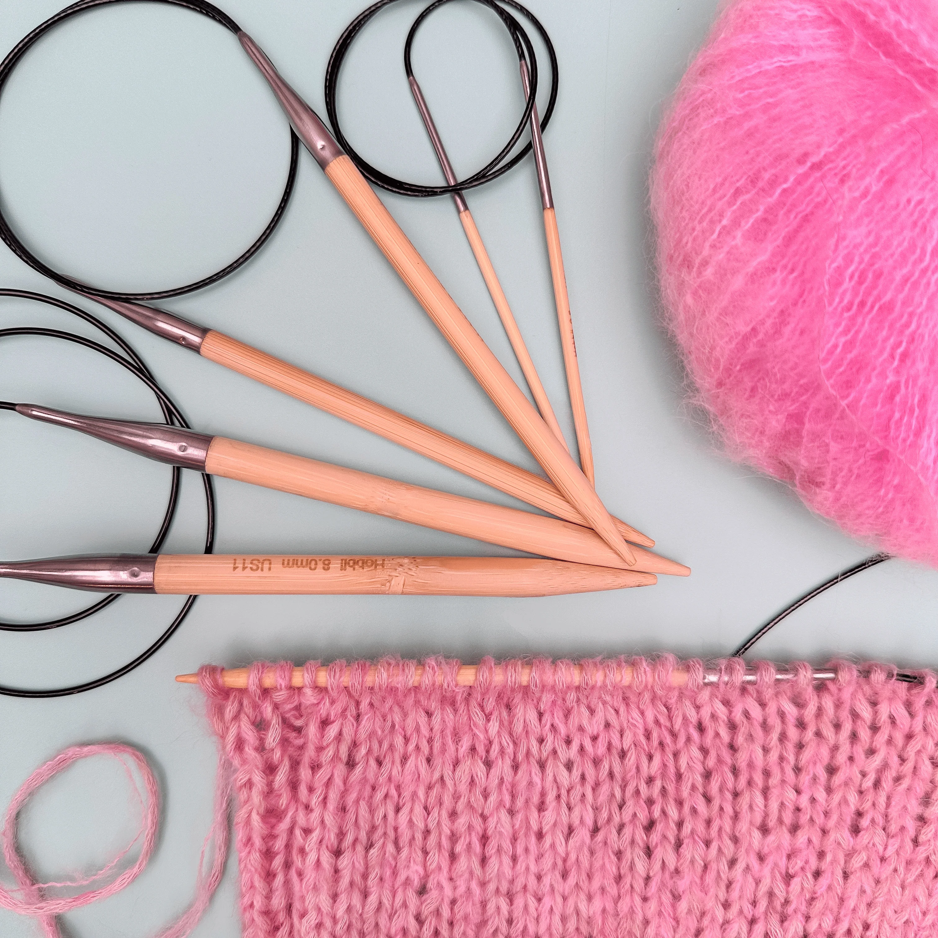 Bamboo Circular Needle - 80 cm - Image 5