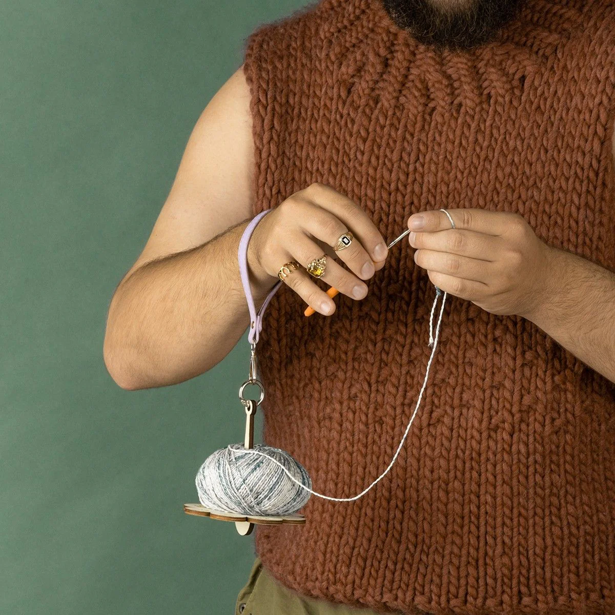 Wrist Yarn Holder - Image 4